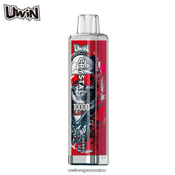 Uwin Vape México - UWIN CRYSTAL 10000 vaporizadores desechables hielo de cereza ZT804N6
