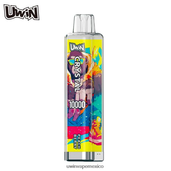 Uwin Vape Mexico City - UWIN CRYSTAL 10000 vaporizadores desechables baya de durazno ZT804N12