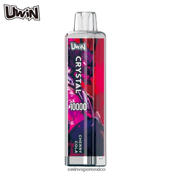 Uwin Vape Reseña - UWIN CRYSTAL 10000 vaporizadores desechables cola de cereza ZT804N13