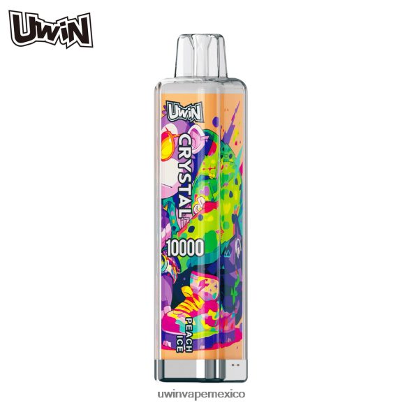 Uwin Vape Sabores - UWIN CRYSTAL 10000 vaporizadores desechables hielo de durazno ZT804N10