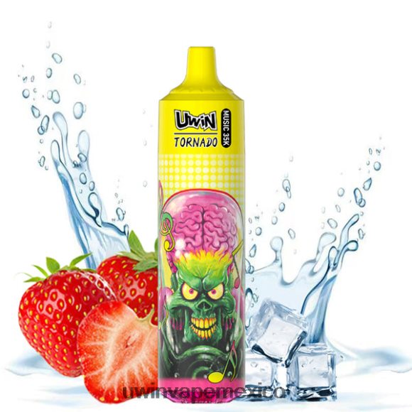 hielo de fresa